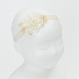 Siena Haarband Organza Bloem 6340 Cava/Créme (303)