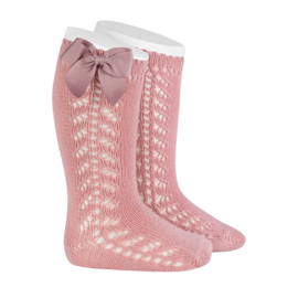 Cóndor Kniekous Side Openwork 2599/2 Pale Pink (526)