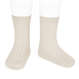 Cóndor Socks Rib 2016/4 Linen/Beige (304)