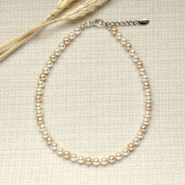 Rian Jewels Parelsieraden 3 Kleuren AK226 Linen (304)