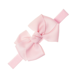 Siena Haarband Grosgrain Strik 10cm 7542 Roze (500)