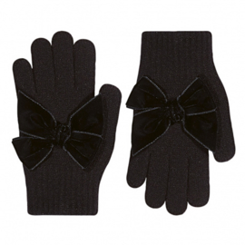 Cóndor Handschoentjes Velvet Strik 50.667.011 Zwart (900)