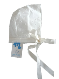 0166G Doopmutsje met kant