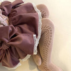 Cóndor Maillot Side Openwork 2591/1 Pale Pink/Oud Roze (526)