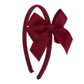 Siena Diadeem Ribbon Strik 6779 Burgundy (575)