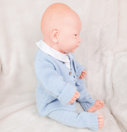 Mac Iusion Gebreid Baby Vestje Jongen Nube / blauw 9084