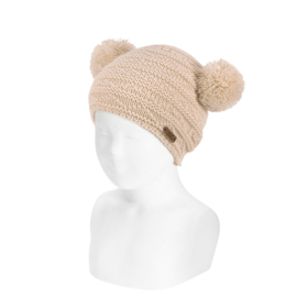 Cóndor Muts Pompom 50.062.011 Linen/Beige/Zandkleur (304)