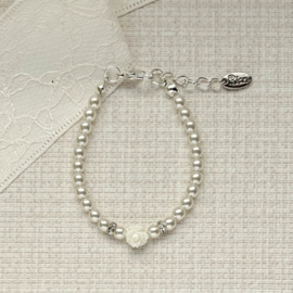Rian Glasparel Sieraden Roosje AK236 Off White (202)