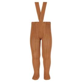 Cóndor Maillot Basic Rib Met Bretels 2416/1 Cinnamon (688)