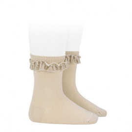 Cóndor Socks Velvet Roezel 2459/4 Linen/Beige (304)