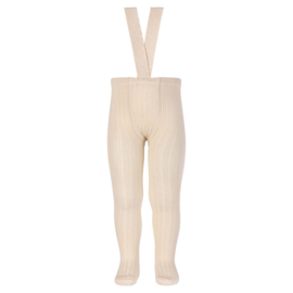 Cóndor Maillot Basic Rib Met Bretels 2416/1 Linen/Beige (304)