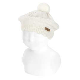 Cóndor Baby/Kinder Baret Pompom 50.102.028 Cava/Créme (913)