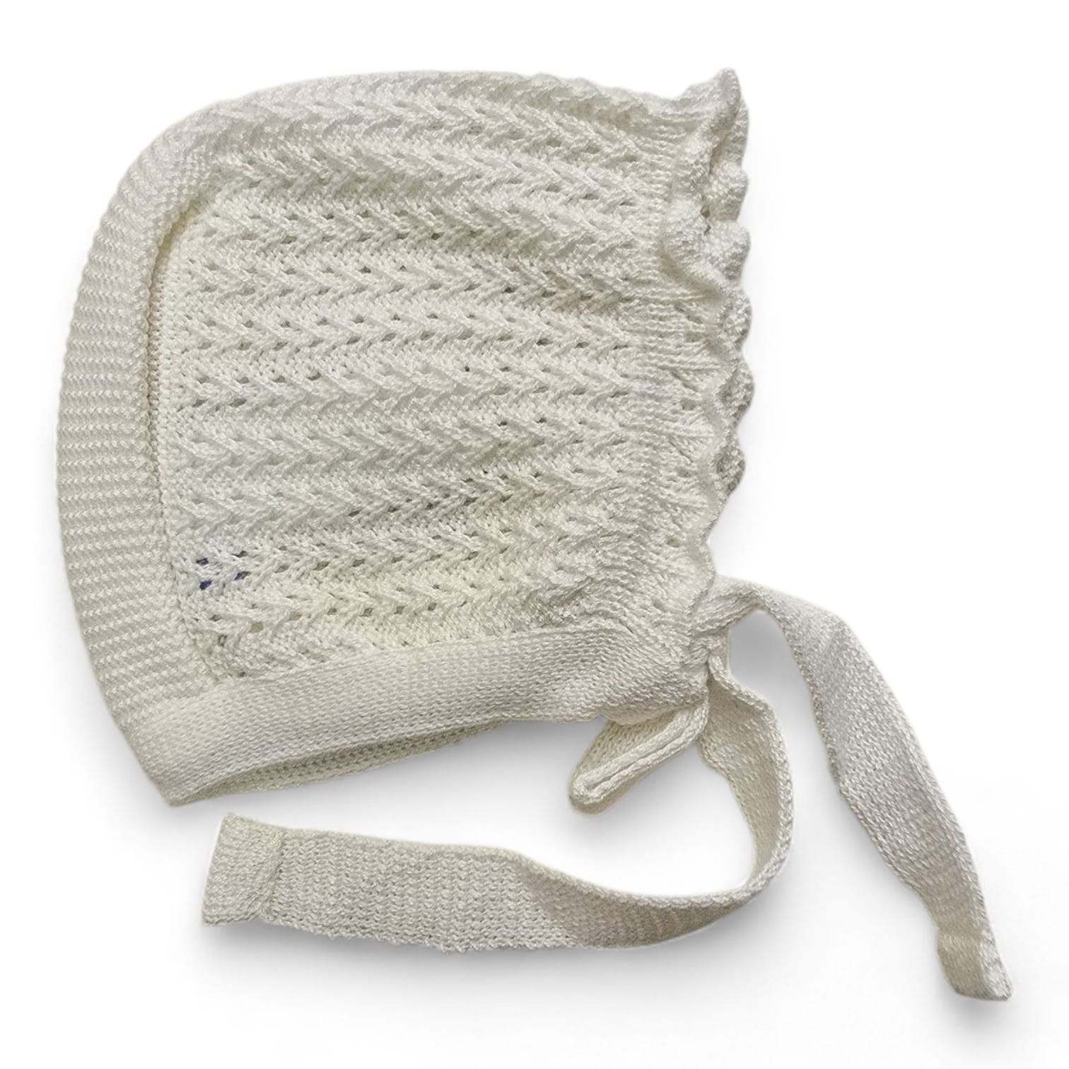 GB53 Mutsje ajour creme/ ecru maat 56-62