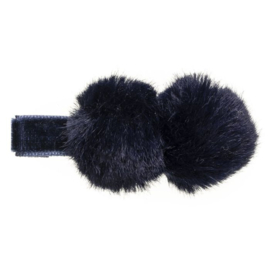 Siena Haarclip Pompoms 6878 Navy/Donkerblauw (480)