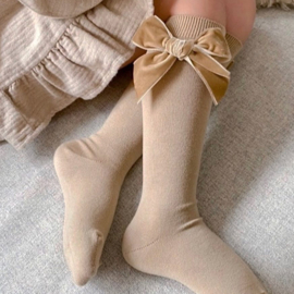 Cóndor Kniekous Strik 2489/2 Cuerda/Beige/Bruin (331)