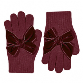 Cóndor Handschoentjes Velvet Strik 50.667.011 Garnet (575)