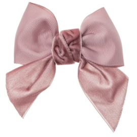 Siena Haarclip Grosgrain Strik Velvet 7643 Oud Roze (526)