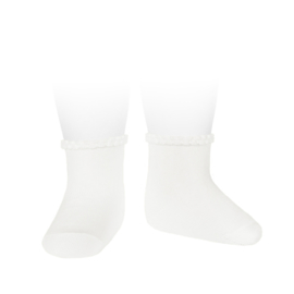 Cóndor Socks Pattern Cuff 2748/4 Wit (200)