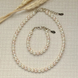 Rian Jewels Parelsieraden 3 Kleuren AK226 Old Rose (544)