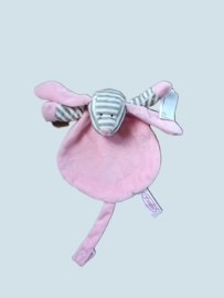 Knuffel / speendoekje muis Roze