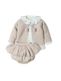 Mac Ilusion Gebreid Baby Rokje| Rokje met broekje | 0335F |Avellana / zandkleur