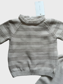 Mac Ilusion Mini Mooi stoer babypakjevan organic cotton V627 Cocoa gestreept