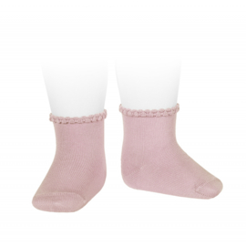 Cóndor Socks Pattern Cuff 2748/4 Pale Pink (526)