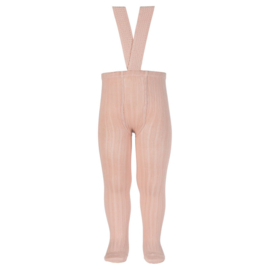 Cóndor Maillot Basic Rib Met Bretels 2416/1 Old Rose (544)