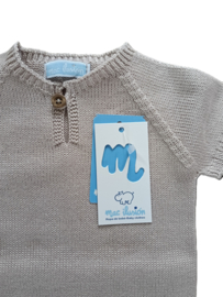 0023 Mac Ilusion baby zomerpakje safari/zandkleur