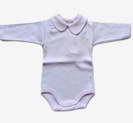Babidu romper 1190 roze, lange mouw