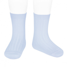 Cóndor Socks Rib 2016/4 Lichtblauw (410)