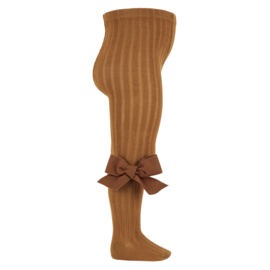 Cóndor Maillot Rib Met Corduroy Strik 2486/1 Cinnamon/Bruin/Cognac (688)