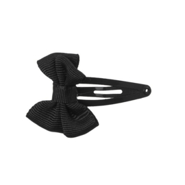 Siena Mini Klik-Klak Knipjes Grosgrain Strik 3cm 7486 Zwart (900)