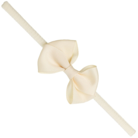 Siena Haarband Smal Ribbon Strik 7151 Cream/Beige (303)