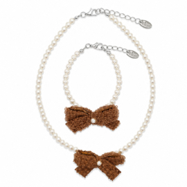 Rian Off White Parel-Sieraden Teddy Strik AK235 Cognac/Bruin (688)