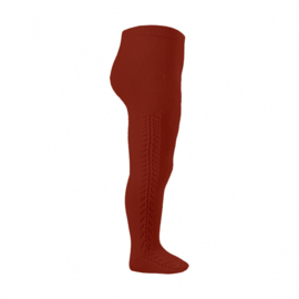 Cóndor Maillot Side Openwork 2591/1 Marsala Rood (599)