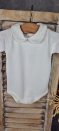 Babidu Romper Creme met kraag 1190