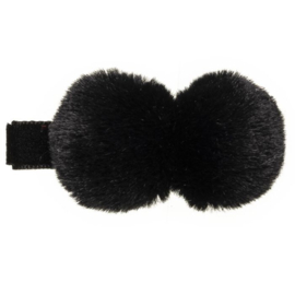 Siena Haarclip Pompoms 6878 Zwart (900)