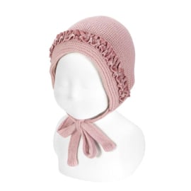 Cóndor Baby Bonnet Muts Velvet 50.517.011 Oud Roze (526)