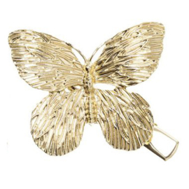 Siena Haarclip Vlinder 5x4cm Goud 0708