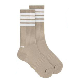 Cóndor Kniekous Rib Stripe 2636/2 Quinoa/Zandkleur/Beige (310)