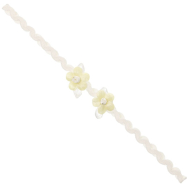 Siena Baby Haarband Wave Bloem 7366 Créme