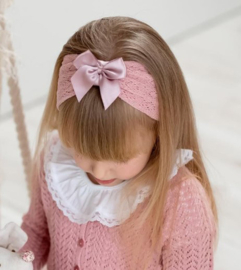 Cóndor Hoofdband Satijnen Strik 50.056.469 Pale Pink (526) | 0-4jr