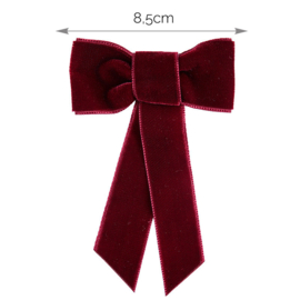 Cóndor Haarclip Velvet Strik 50.961.000 Garnet/Donkerrood (575)