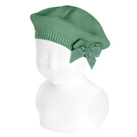 Cóndor Baby/Kinder Baret Grosgrain Strik 50.105.010 Groen/Jade (704) XXS-S