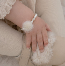 Rian Off White Parel-Sieraden Pompom AK220 Nata/Off White (202)