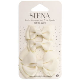 Siena Haarclip set Ribbon 7435 Cava/Créme (303)