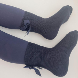 Cóndor Socks Perle Strik 2007/4 Navy (480)