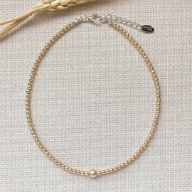 Rian Glasparel Sieraden Beige/Linen AK231 (304)