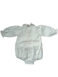 Mac Ilusion Babypakje | longsleeve romper | 0337 | natural | wafel katoen